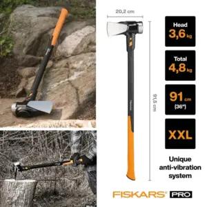 Fiskars IsoCore XXL lõhkumiskirves