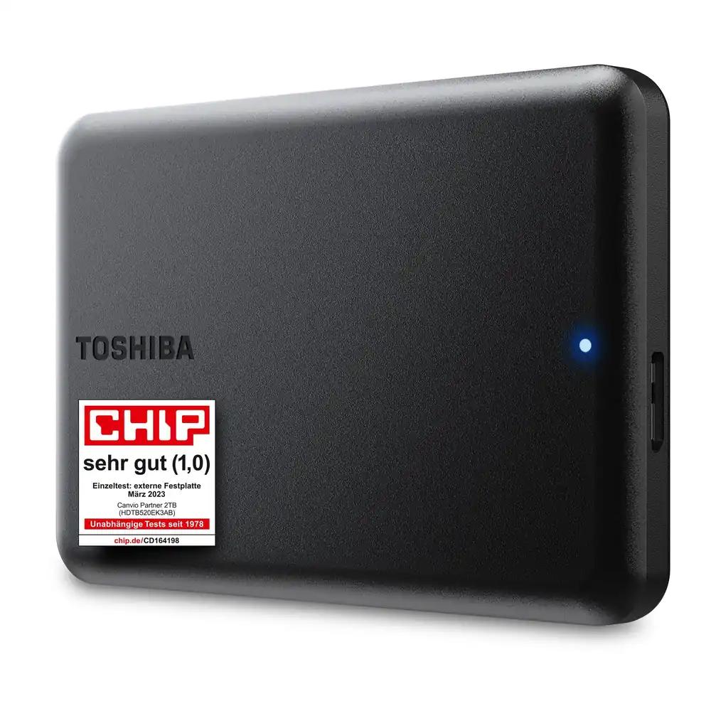 Toshiba Canvio Partner 2TB kaasaskantav 2.5” väline kõvaketas, USB 3.2, Mac & Windows ühilduvus. Xbox, PS4, PS5