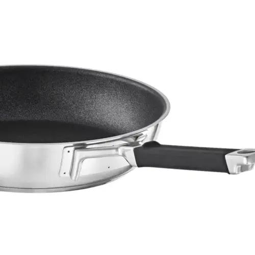 RÖSLE Silence Pro praepann 28 cm, roostevaba teras 18/10, induktsioonile sobiv, pilt 2