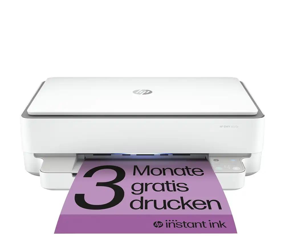 HP ENVY 6020e Multifunktsionaalne Printer – 3-kuuline tasuta printimine HP Instant Inkiga, HP+, Printer, Skanner, Koopiamasin, WiFi, AirPrint