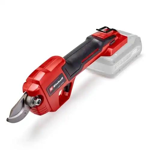 Einhell akuga oksakäärid GE-LS 18 Li-Solo Power X-Change (18 V, Li-Ion, kuni 28 mm oksapaksus, möödaviigulõiketerad, turvalüliti, pehmendatud käepide, ilma aku ja laadijata) Punane/Must