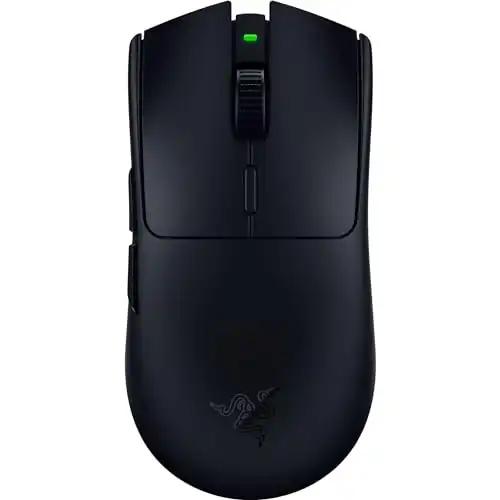 Razer Viper V3 HyperSpeed – Juhtmevaba Esports Hiir (Focus Pro 30K Optiline Sensor, Kuni 280 Tundi Aku, 2. Generatsiooni Mehaanilised Lülitid, 4000 Hz Juhtmevaba Ülekandesagedus) Must