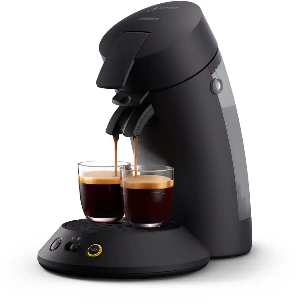 Philips Senseo Original Plus CSA210/60 kohvipadimasin (kohvi tugevuse valik, Coffee Boost tehnoloogia, valmistatud taaskasutatud plastikust), must