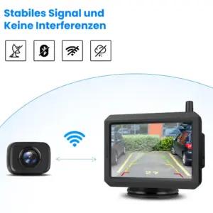 AUTO-VOX W7 5“ LCD Juhtmevaba Digitaalne Tagurdamiskaamera Komplekt