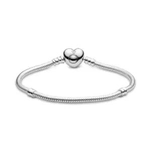 PANDORA Moments madulülidega käevõru, südamekujuline lukk, 925 sterlinghõbe, 18 cm, pilt 2