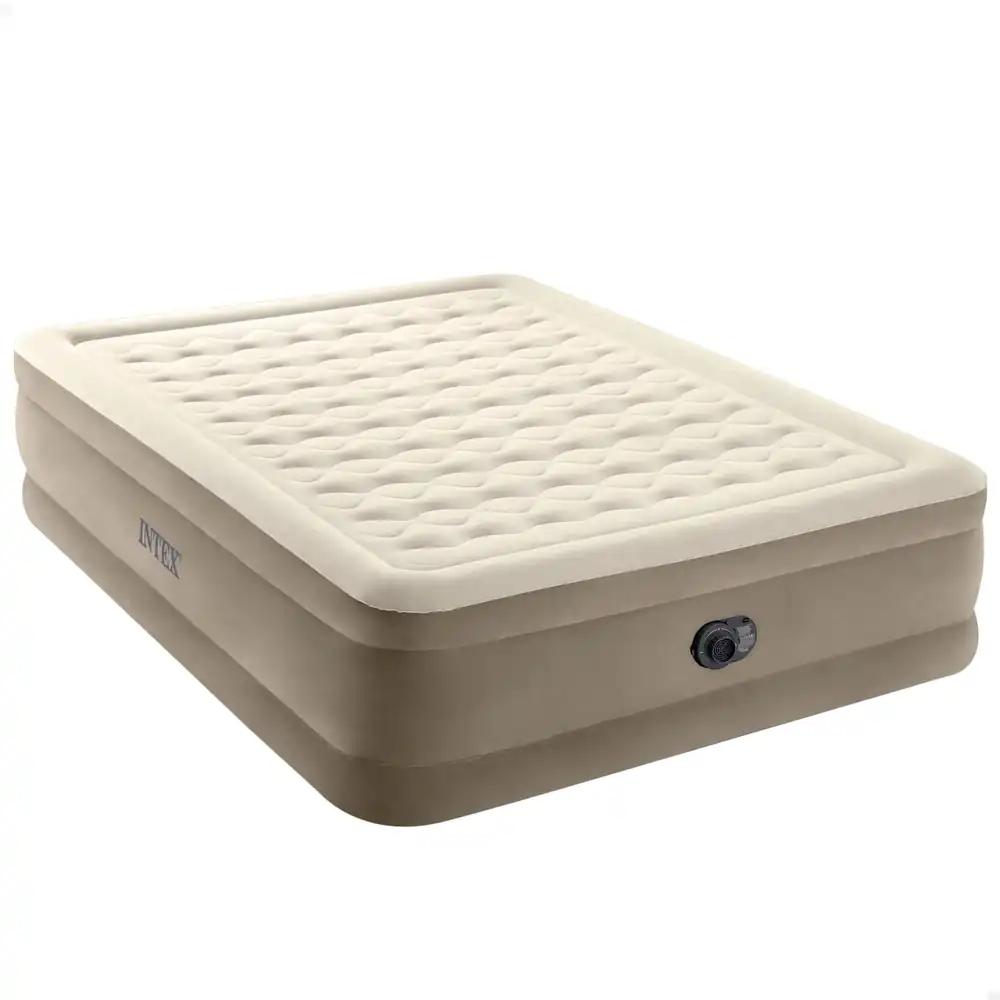 Intex Queen Ultra-Plush õhkmadrats Fiber-Tech RP tehnoloogiaga, täismõõdus: 152 cm x 203 cm x 46 cm (64428ND)