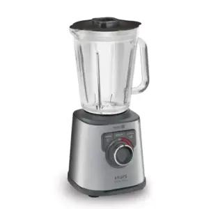 Krups KB403D Perfectmix+ Võimas Blender | 1200W | 28 000 p/min | 2L Klaaskann | 3 Eelseadistatud Programmi | Powelix Tehnoloogia | Roostevaba Teras/Tumehall