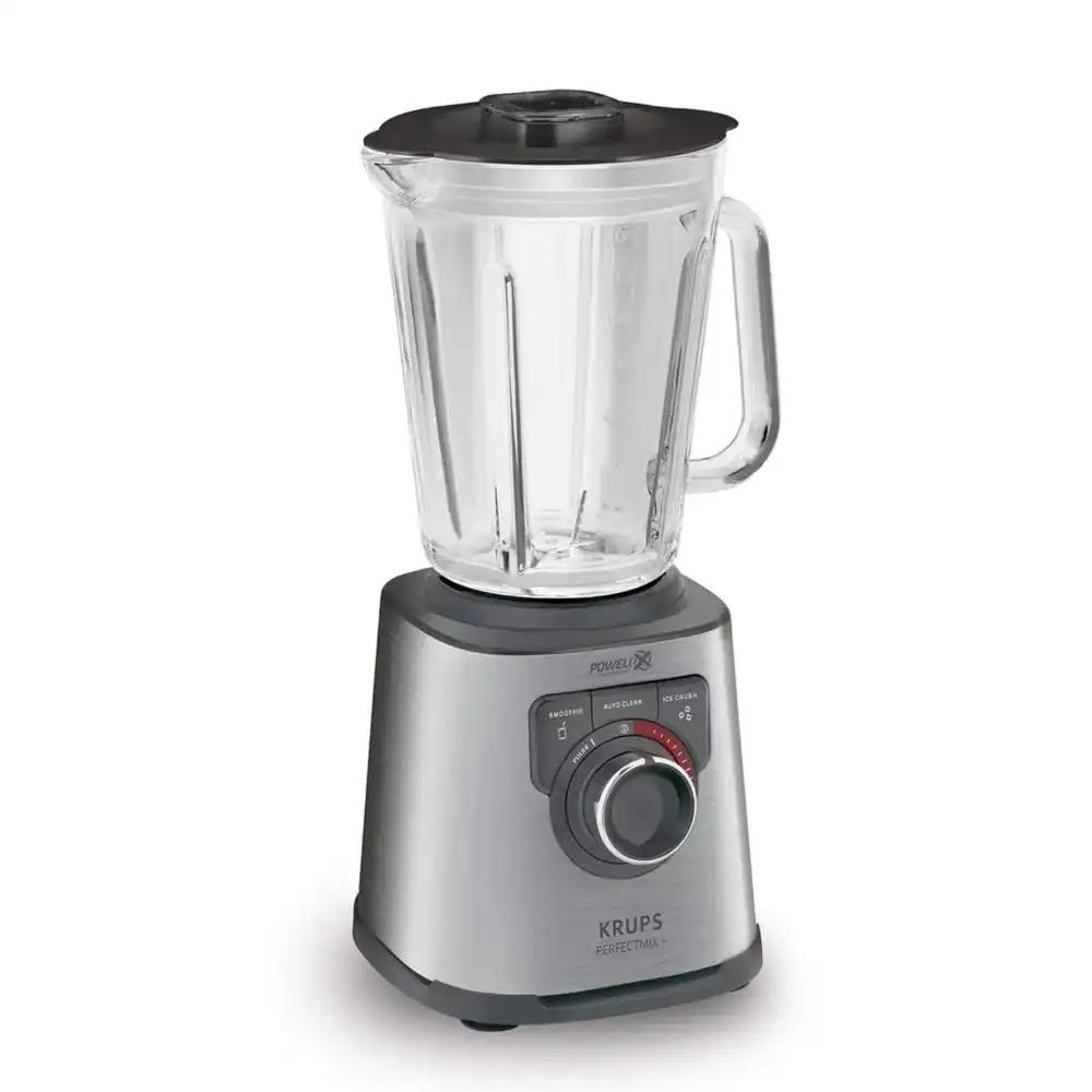 Krups KB403D Perfectmix+ Võimas Blender | 1200W | 28 000 p/min | 2L Klaaskann | 3 Eelseadistatud Programmi | Powelix Tehnoloogia | Roostevaba Teras/Tumehall