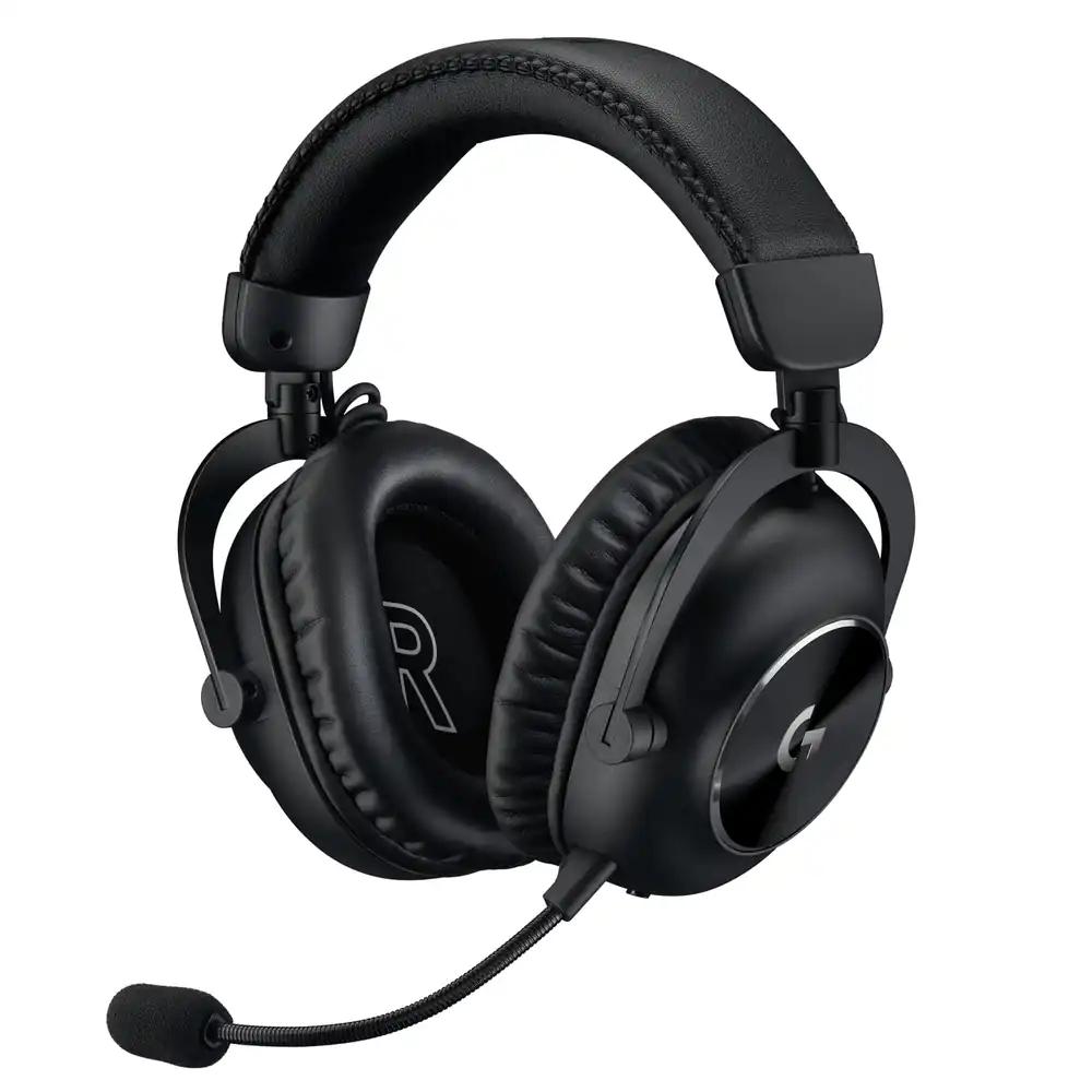 Logitech G PRO X 2 LIGHTSPEED juhtmevabad mängurikõrvaklapid, eemaldatav boom-mikrofon, 50 mm grafeen-kõlarid, DTS:X 7.1 ruumiline heli, Bluetooth/USB/3,5 mm Aux, PC, PS5, PS4, Nintendo Switch – Must
