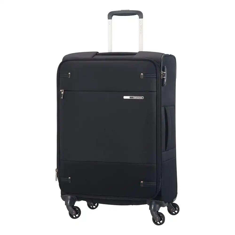 Samsonite Base Boost – Spinner M laiendatav kohver, 66 cm, 67,5/73,5 L, must