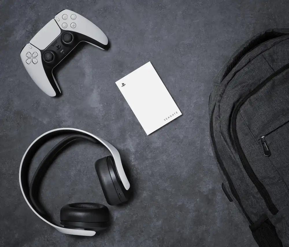 Seagate Game Drive PS4/PS5 väline kõvaketas 2 TB, USB 3.0, valge, sinine LED (STLV2000202), pilt 2