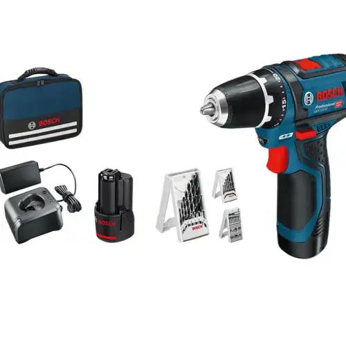 Bosch Professional 12V süsteem Aku-trell GSR 12V-15 (koos 2x GBA 2