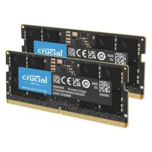 Crucial RAM 32GB Komplekt (2x16GB) DDR5 5600MHz (või 5200MHz või 4800MHz) Sülearvuti Mälu CT2K16G56C46S5
