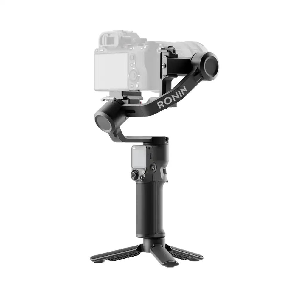 DJI RS 3 Mini – Kerge 3-teljeline stabilisaator Canon, Sony, Panasonic, Nikon ja Fujifilm kaameratele, 2 kg kandevõimega, Bluetooth-salvestusnupp, natiivne vertikaalne salvestus
