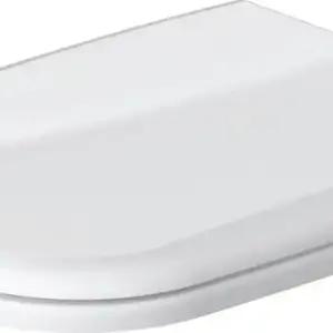 Duravit D-Code WC-istmekate pehmelt sulguva SoftClose süsteemiga