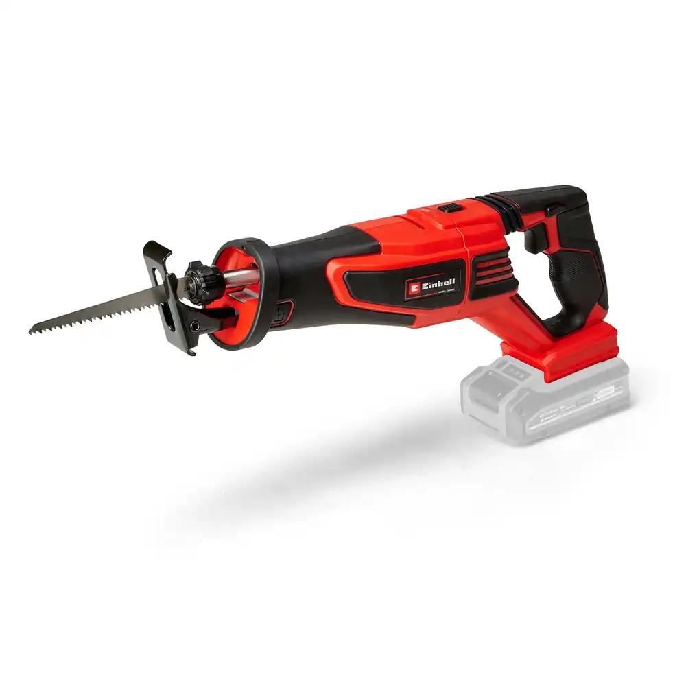 Einhell Professional akutööriistade universaalsaag TP-AP 18/28 Li BL-Solo Power X-Change (18 V, harjadeta mootor, 28 mm käigupikkus, 2.500 min-1, 20 cm lõikesügavus puit, pööratav käepide, ilma akuta)