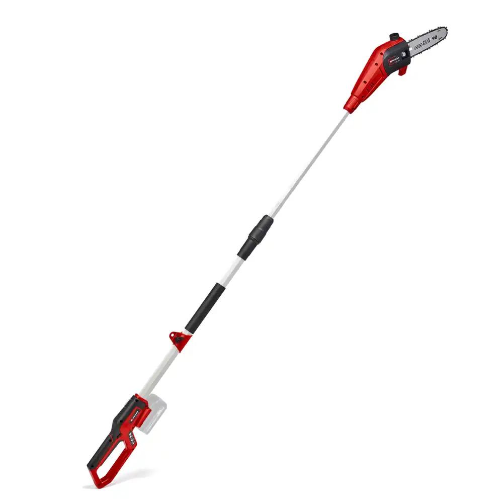 Einhell akuga kettsaag GC-LC 18/20 Li T-Solo Power X-Change (Li-Ion, 18 V, 20 cm juhtplaat, 30° kallutatav mootoripea, pikendusvars, metallist käigukast, ilma aku ja laadijata)