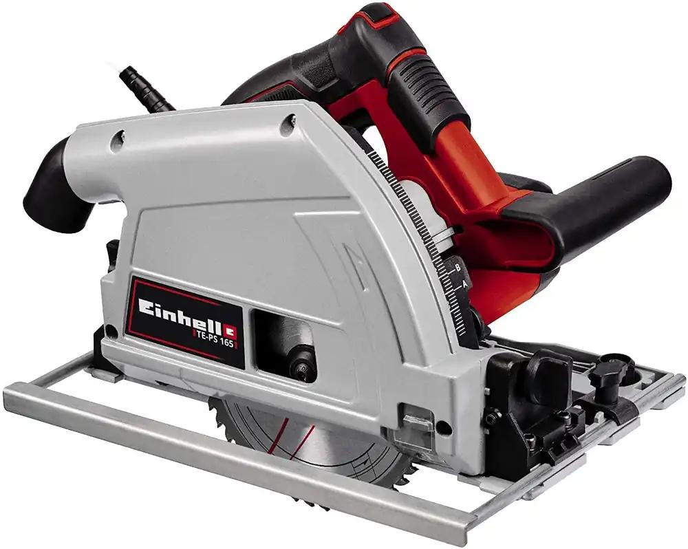 Einhell süvistav saag TE-PS 165 (1 200 W, tööriistavaba lõikesügavuse ja kaldenurga seadistus, kvaliteetne kõvasulamist saeketas, saeketta lukustus)