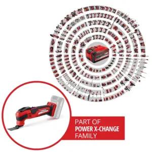 Einhell akutoitel multifunktsionaalne tööriist VARRITO Power X-Change (Li-Ion
