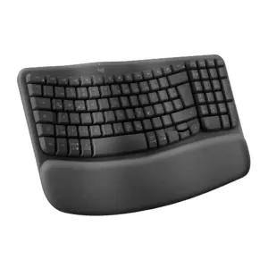 Logitech Wave Keys juhtmevaba ergonoomiline klaviatuur