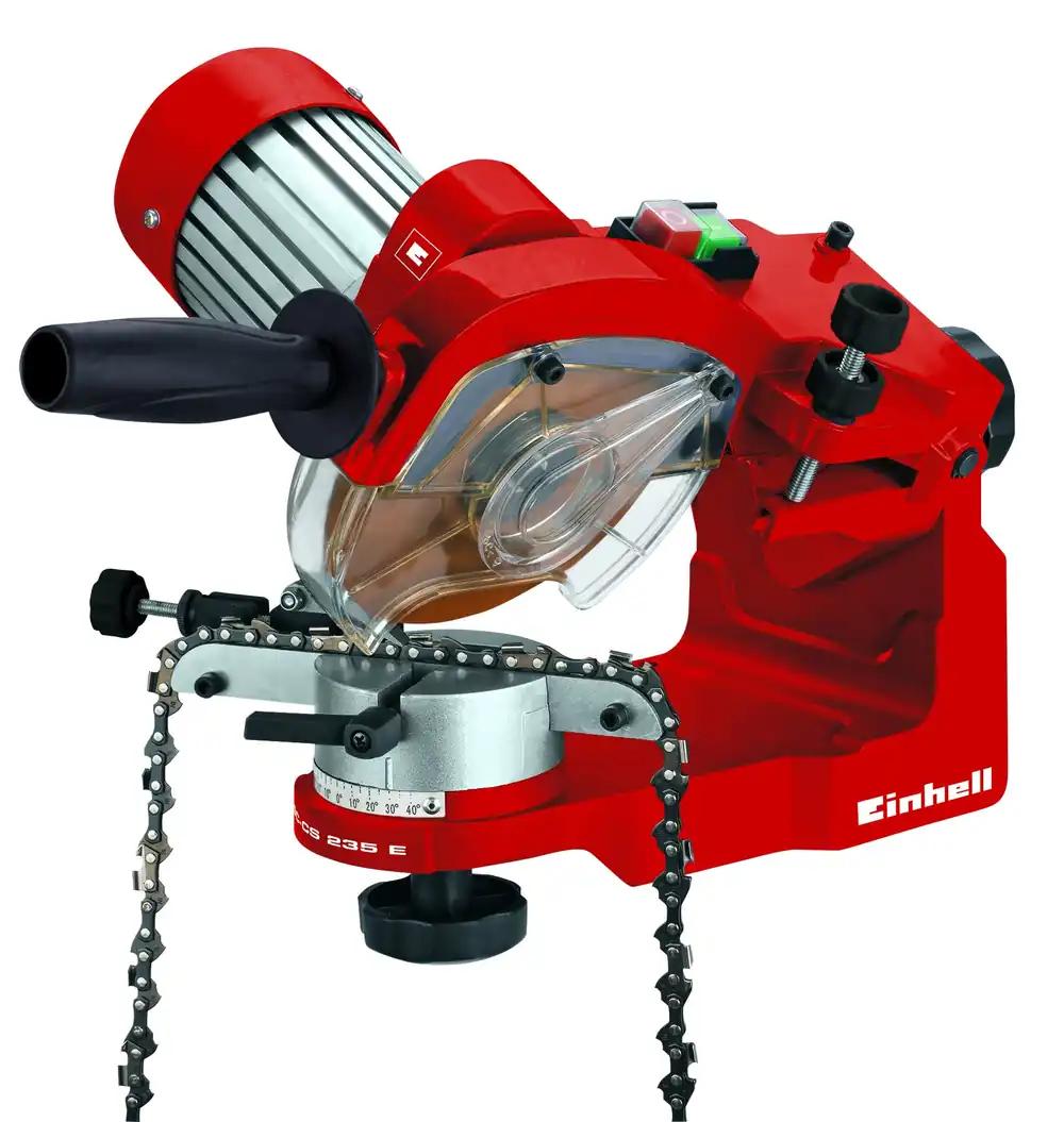 Einhell GC-CS 235 E ketiteritaja (235 W, 3.000 p/min, kettapinguti, lihvkettas, valgustus, pööratav lihvimispea, sügavuse piiraja)