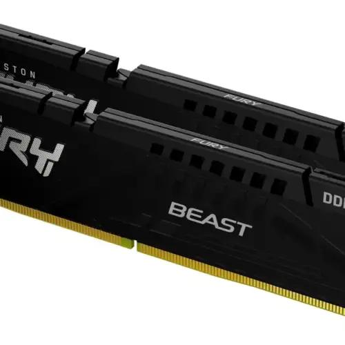 Kingston FURY Beast 32GB 6000MT/s DDR5 CL30 DIMM (2-kohaline komplekt) Must Lauaarvuti Gaming Mälu - KF560C30BBEK2-32
