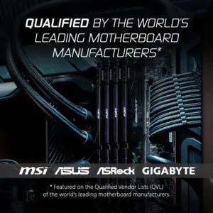 Kingston FURY Beast 32GB 6000MT/s DDR5 CL30 DIMM (2-kohaline komplekt) Must Lauaarvuti Gaming Mälu - KF560C30BBEK2-32