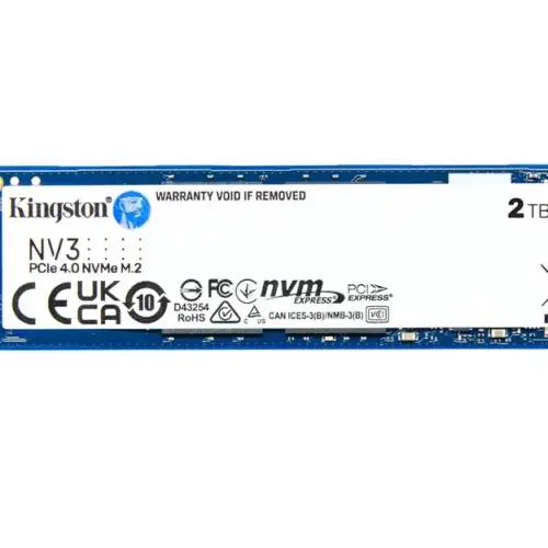 Kingston NV3 NVMe PCIe 4.0 Sisemine SSD 2TB M.2 2280-SNV3S/2000G