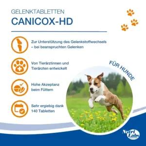 NutriLabs Canicox-HD toidulisand koertele, 140 tabletti, pilt 2