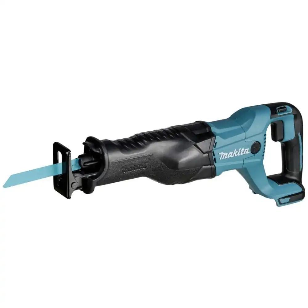 Makita DJR186ZK akuga tiigersaag 18 V transpordikohvris (ilma aku ja laadijata), türkiissinise ja musta värvi