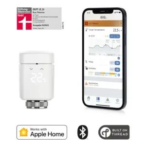Eve Thermo (Apple Home) 4-osaline komplekt – nutikas radiaatoritermostaat