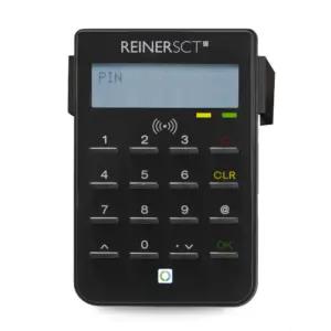 REINER SCT cyberJack RFID kiipkaardilugeja standard | Online-panganduse generaator (HBCI / FinTS / EBICS); Elster; Isikutunnistus