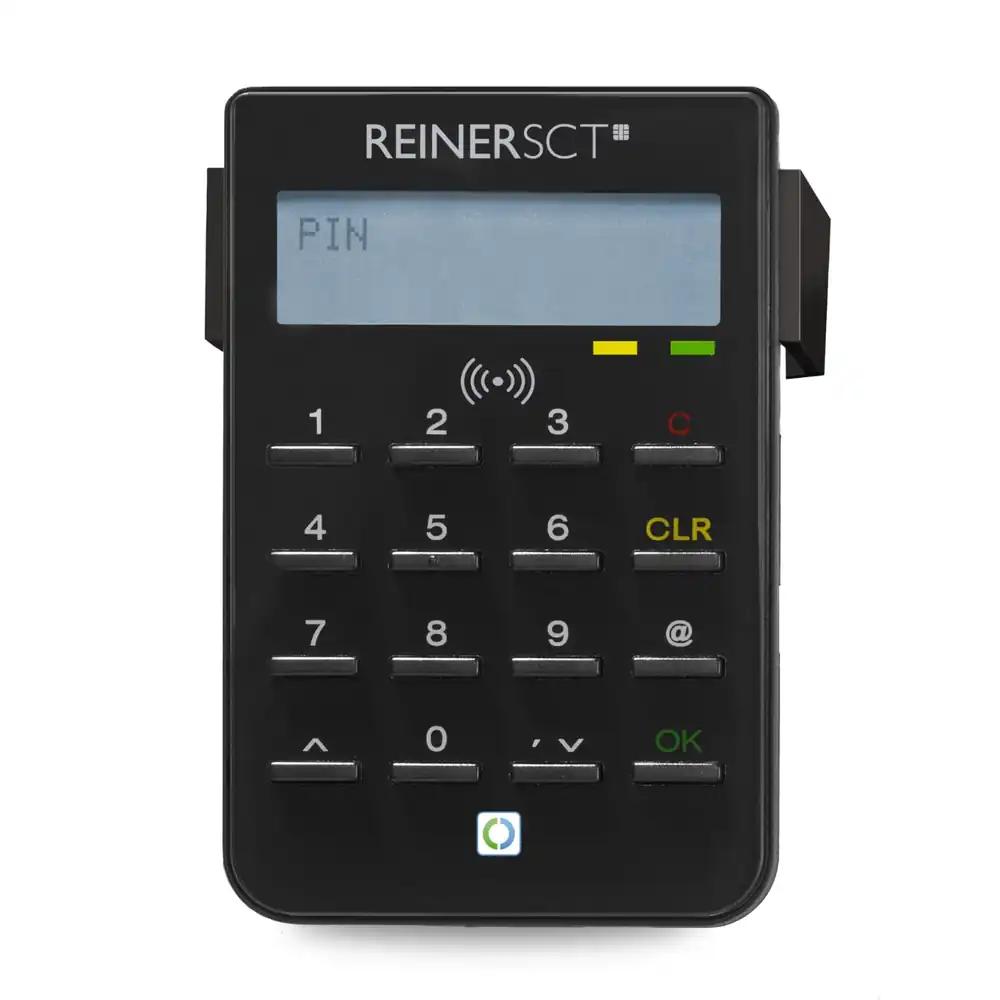 REINER SCT cyberJack RFID kiipkaardilugeja standard | Online-panganduse generaator (HBCI / FinTS / EBICS); Elster; Isikutunnistus