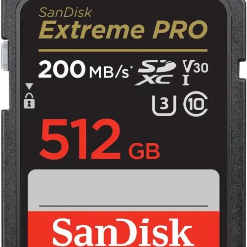 SanDisk Extreme PRO SDXC UHS-I mälukaart 512 GB (V30