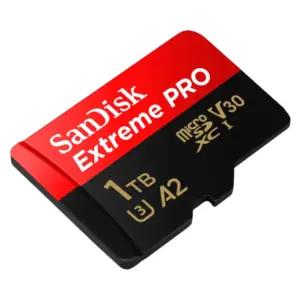 SanDisk Extreme PRO microSDXC UHS-I mälukaart 1 TB + adapter & RescuePRO Deluxe (Nutitelefonidele