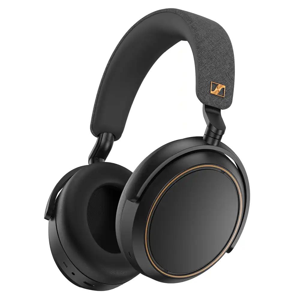 Sennheiser Momentum 4 Wireless Special Edition kõrvaklapid Bluetoothiga – Adaptivne mürasummutus, kristallselge kõnekvaliteet, 60 tundi aku kestvust – kohandatav heli, Must/Vask