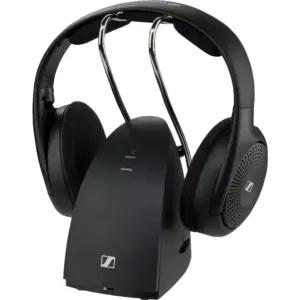 Sennheiser RS 120-W juhtmevabad kõrvapealsed kõrvaklapid kristallselge teleriheli jaoks - kerge disain