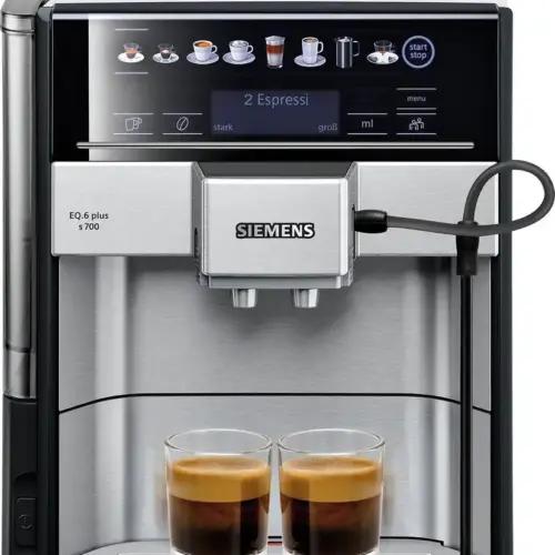 SIEMENS EQ6 plus s700 TE657503DE täisautomaatne kohvimasin, 1500 W, keraamiline veski