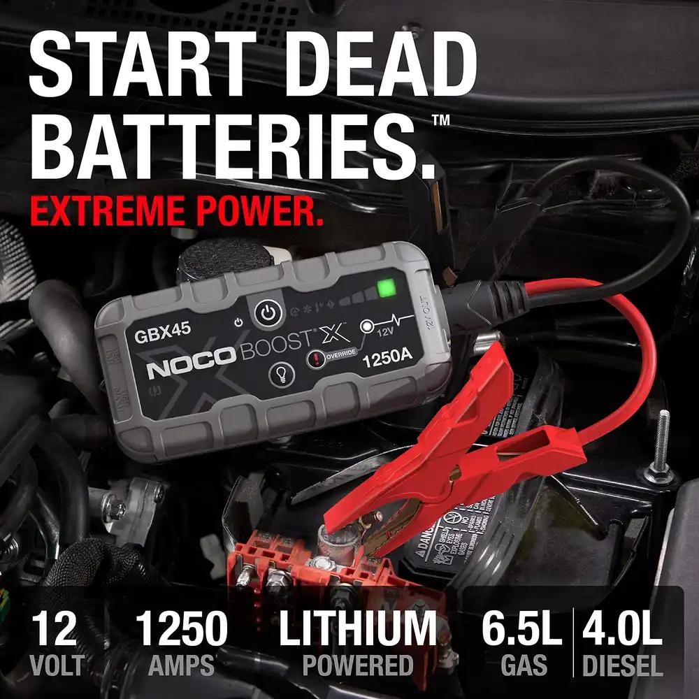 NOCO Boost X GBX45 käivitusabi ja akupank, 12 V, 1250 A, USB-C, pilt 2