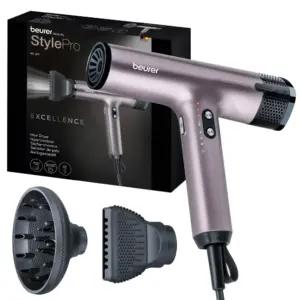Beurer HC 100 Excellence föön, ioonifunktsioon, 4 astet, magnetilised otsikud, 360 g