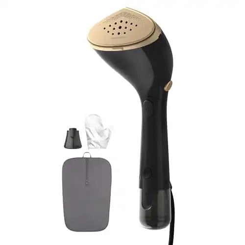 Philips Steamer 7000 seeria – 1500W, 28 g/min aurujõudlus, teravdatud metallist soojendusplaat, 2 eemaldatavat veepaaki, kaasas kindad/StyleMat, must (STH7060/80)
