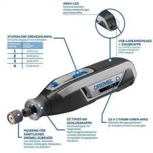 Dremel Lite 7760 Akuga Multifunktsionaalne Tööriist 3