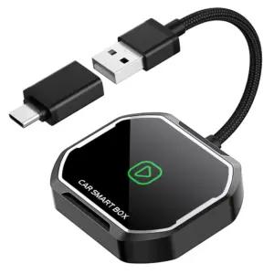 TERUNSOUl CarPlay juhtmevaba adapter iOSile – Muuda juhtmega CarPlay juhtmevabaks