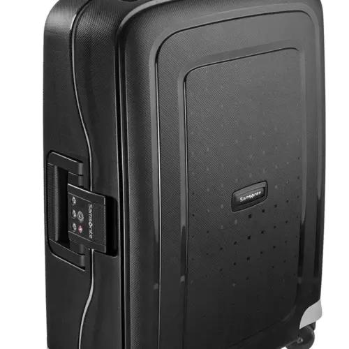 Samsonite S'Cure Spinner S käsipagasi kohver, 55 cm, 34 l, 4 ratast, must