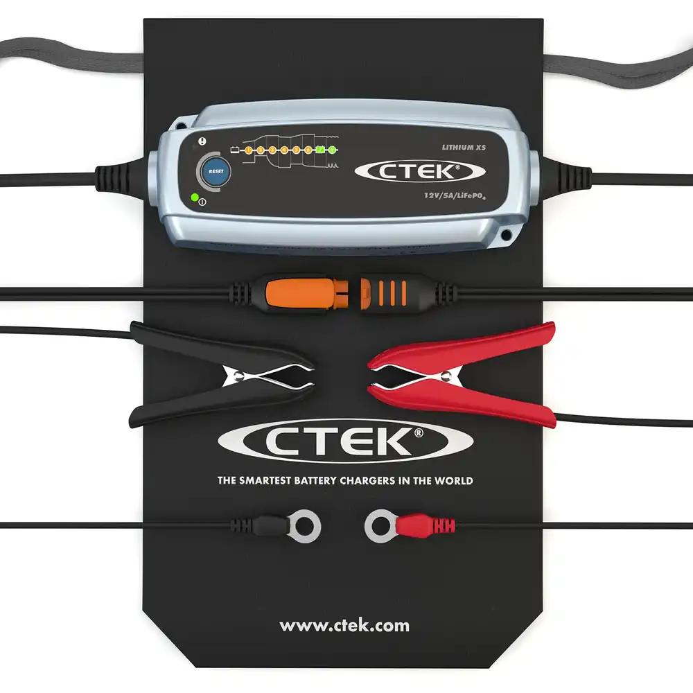 CTEK LITHIUM XS 12 V akulaadija LiFePO4 akudele, 8 etapiga, kuni 120 Ah, pilt 2
