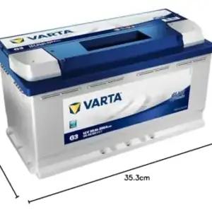 Varta 58395 Autoaku Blue Dynamic