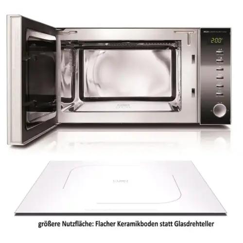 CASO | MG20 Ceramic menu 2-in-1 mikrolaineahi grilliga | Keraamiline põhi ja grillrest 2 tasandiga