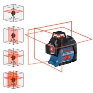 Bosch Professional Joonlaser GLL 3-80 (punane laser