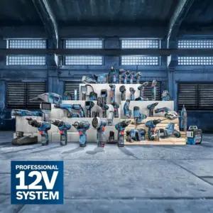 Bosch Professional 12V süsteemi akuga ekstsentriklihvija GEX 12V-125 (125mm lihvtaldrik