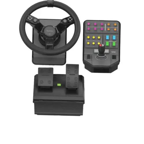 Logitech G Saitek Farm Sim kontroller, rool, juhtkonsool ja pedaalid, 900°, USB